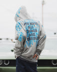 GREAT MAYO THUNDER EMBROIDERY ZIP UP HOODIE