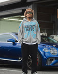 GREAT MAYO THUNDER EMBROIDERY ZIP UP HOODIE