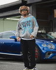 GREAT MAYO THUNDER EMBROIDERY ZIP UP HOODIE