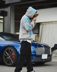 GREAT MAYO THUNDER EMBROIDERY ZIP UP HOODIE