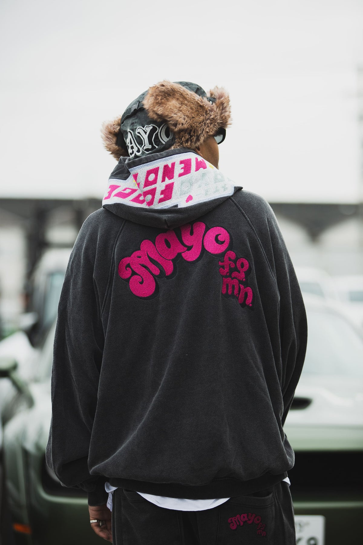 POWERPUFF MAYO EMBROIDERY SWEAT PANTS