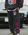 POWERPUFF MAYO EMBROIDERY SWEAT PANTS