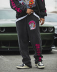 POWERPUFF MAYO EMBROIDERY SWEAT PANTS