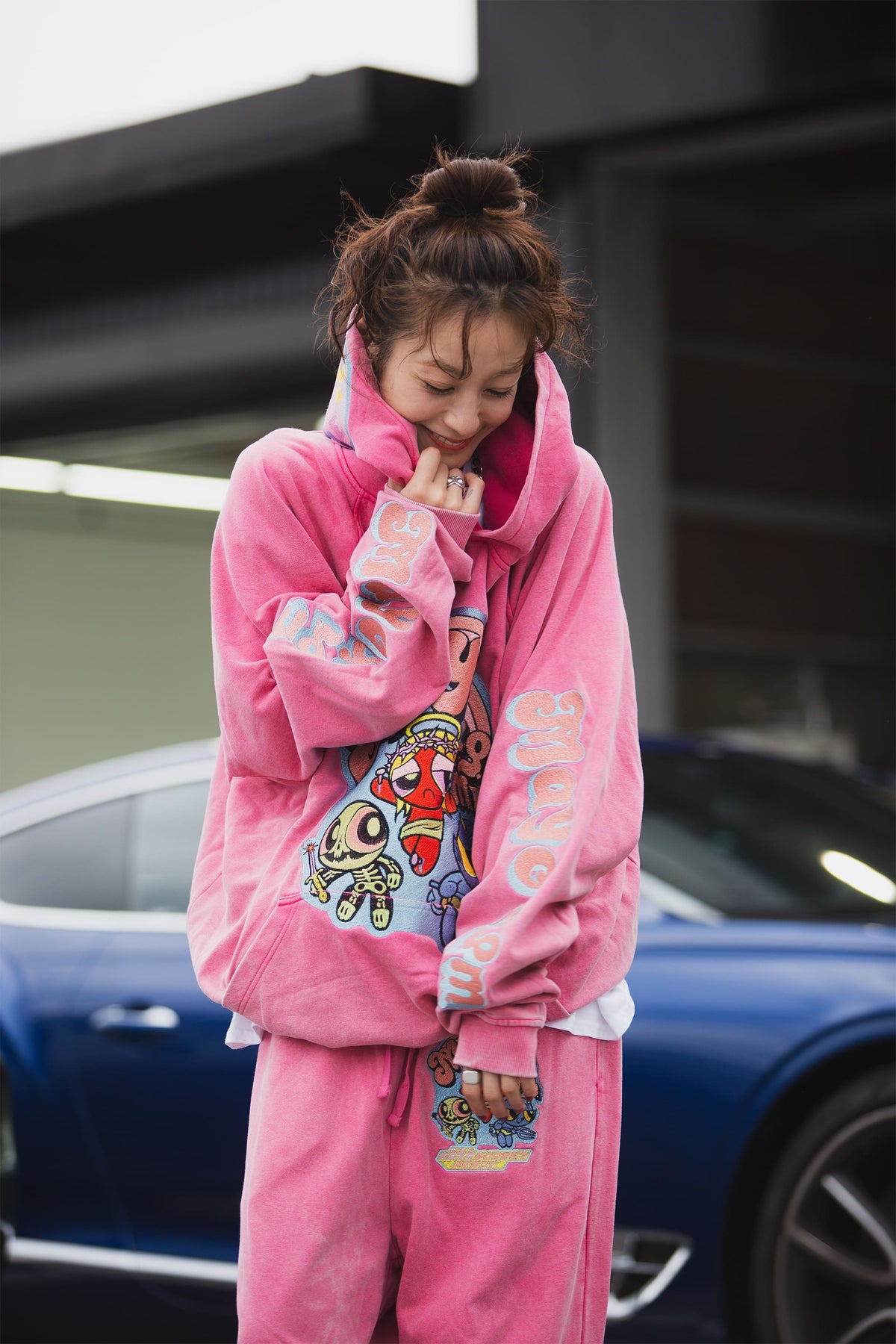 POWERPUFF MAYO EMBROIDERY HOODIE