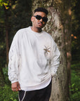 SWORDS SUNSHINE EMBROIDERY & PRINT LONG SLEEVE TEE