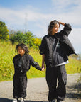 【KIDS】FGMN MAYO EMBROIDERY NYLON CARGO PANTS - BLACK