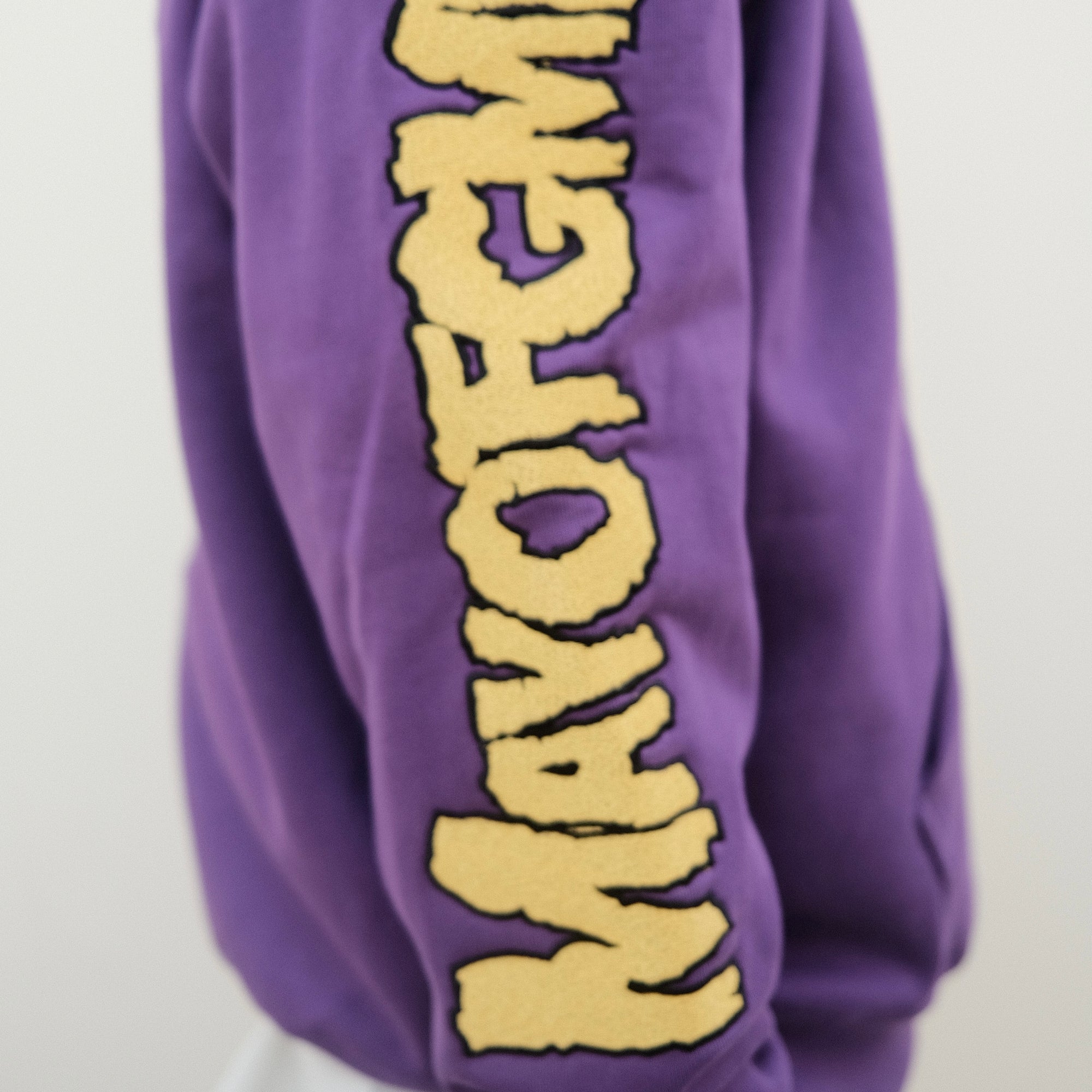 MAYO FGMN Embroidery Hoodie - PURPLE