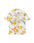 Bird of paradise bone shirts - white