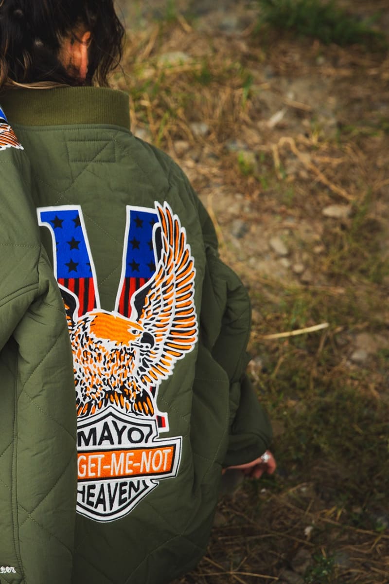 【KIDS】EAGLE  EMBROIDERY NYLON JKT -   OLIVE