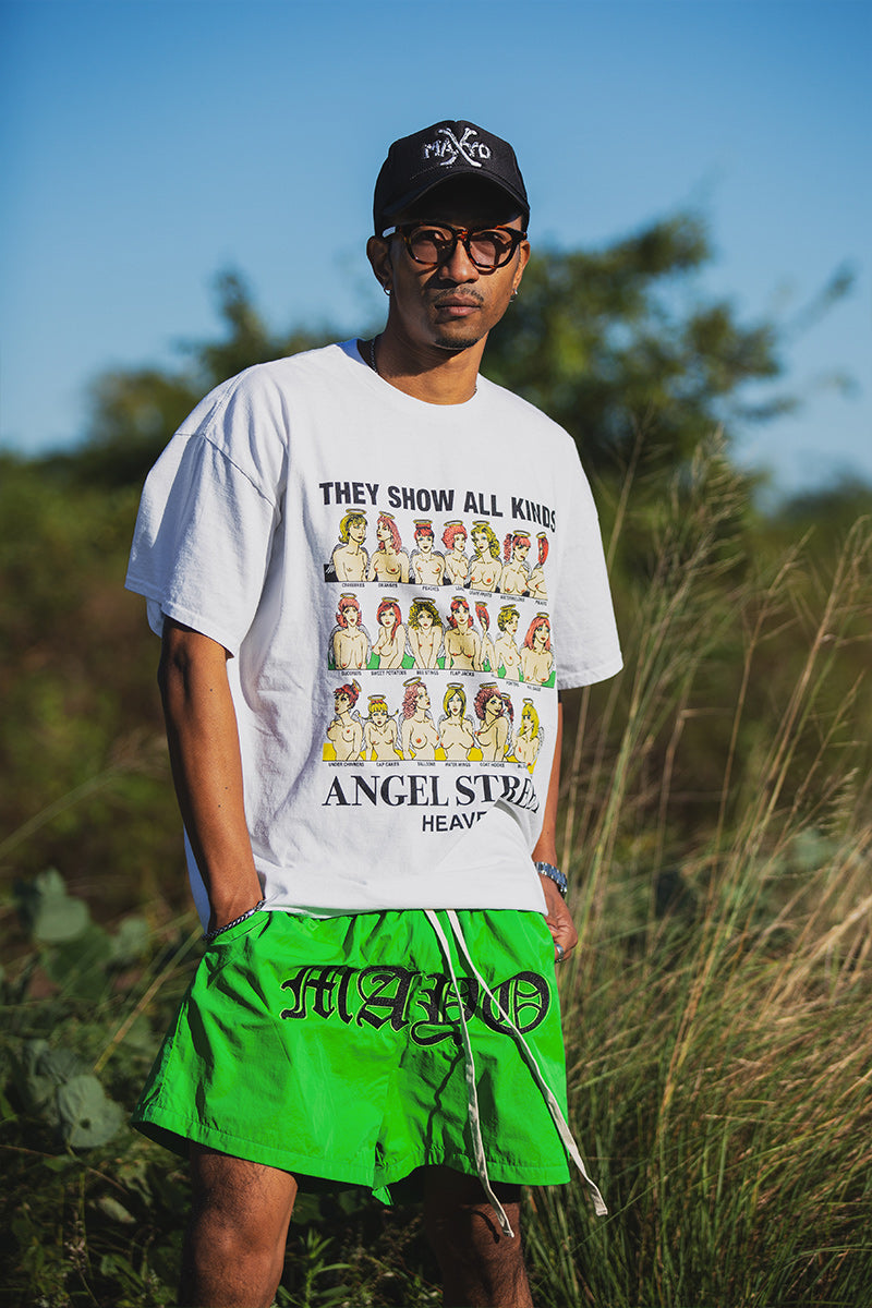 ANGEL STREET PRINT SHORT SLEEVE TEE