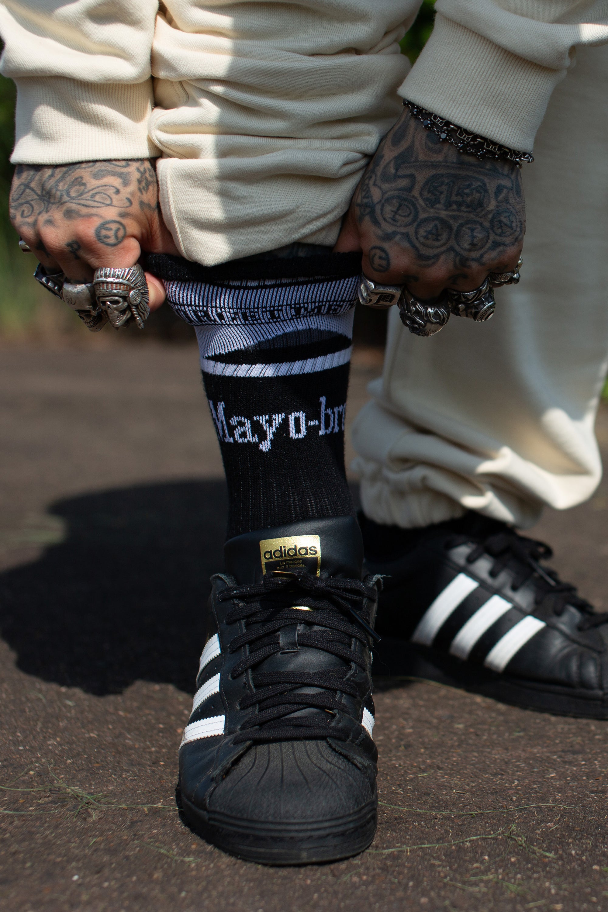 MAYO BRO SOX - BLACK