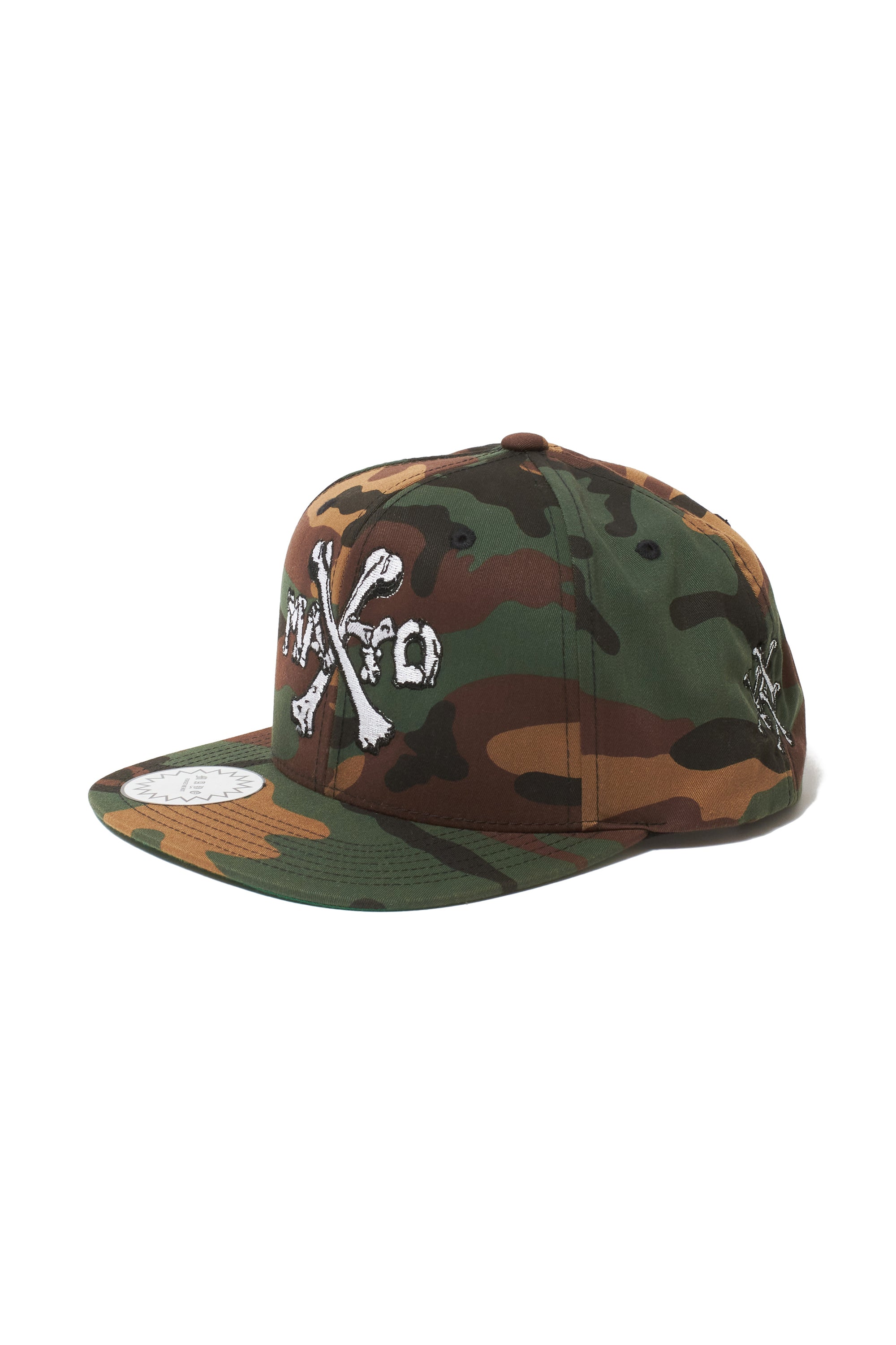 【WEB LIMITED】MAYO CROSS BONE Embroidery CAP - CAMO