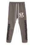 MAYO JESUS Embroidery Side Snap Lounge pants - GRAY