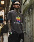 Fuckintosh Short Sleeve Tee - FADE BLACK