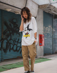 ELECTRICAL MOUSE PRINT SHORT SLEEVE TEE