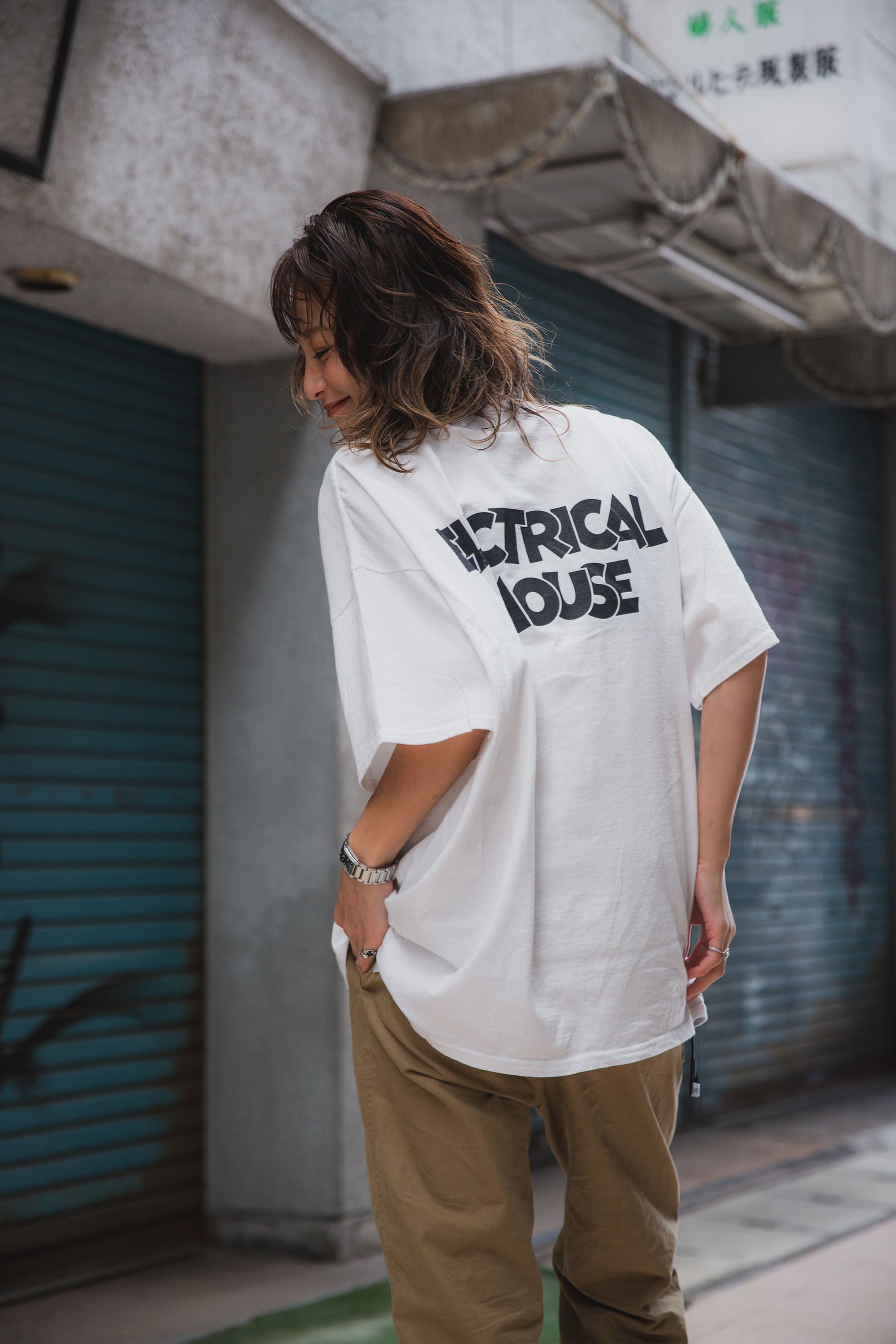 ELECTRICAL MOUSE PRINT SHORT SLEEVE TEE