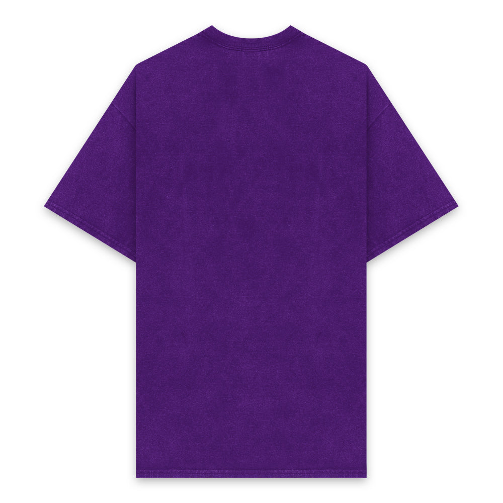 MAYO FORGET ME NOT PICTURE SHOW PRINT Short Sleeve Tee - FADE PURPLE