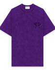 MAYO Praying Hands PRINT Short Sleeve Tee - FADE PURPLE