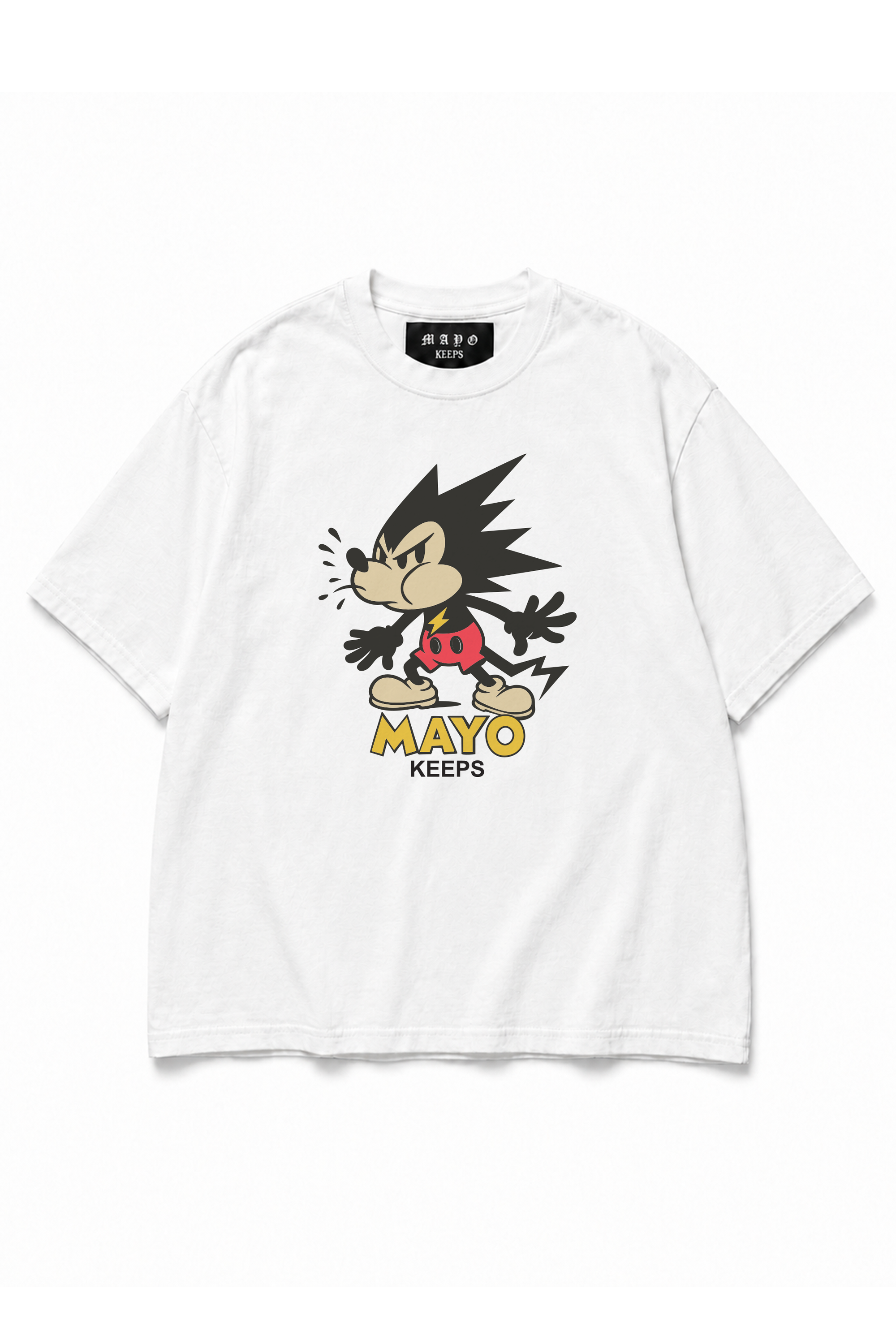 MAYO KEEPS PRINT SHORT SLEEVE TEE - ST005