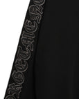 MAYO JESUS Embroidery Hoodie - BLACK