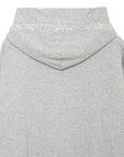 Forget me not embroidery HOODIE - GRAY