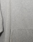 Forget me not embroidery HOODIE - GRAY