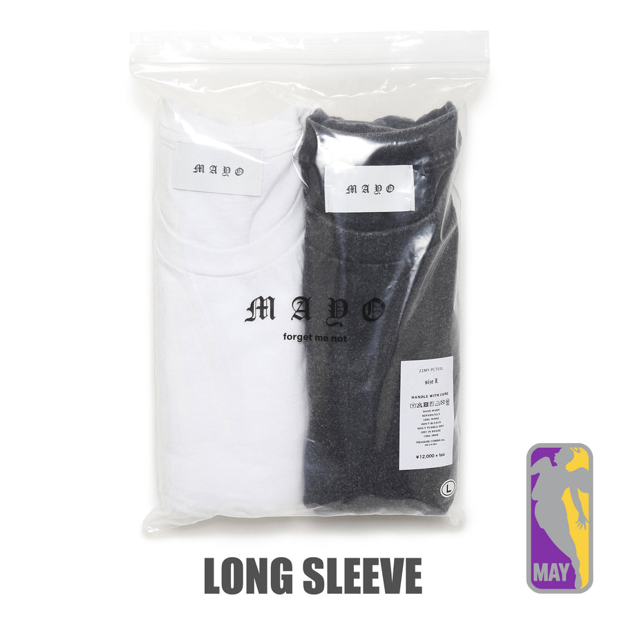 MAYO Set of 2 Pac Long sleeve Tee Type04 - HARD WASH / RIGHT WASH