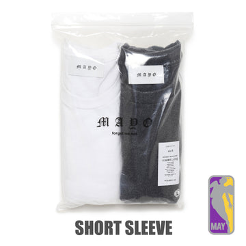 MAYO Set of 2 Pac Short sleeve Tee Type03 - HARD WASH / RIGHT WASH