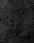 Stairway to heaven embroidery COACH JACKET- BLACK