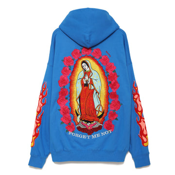 Embroidered Maria Hoodie - Royal Blue