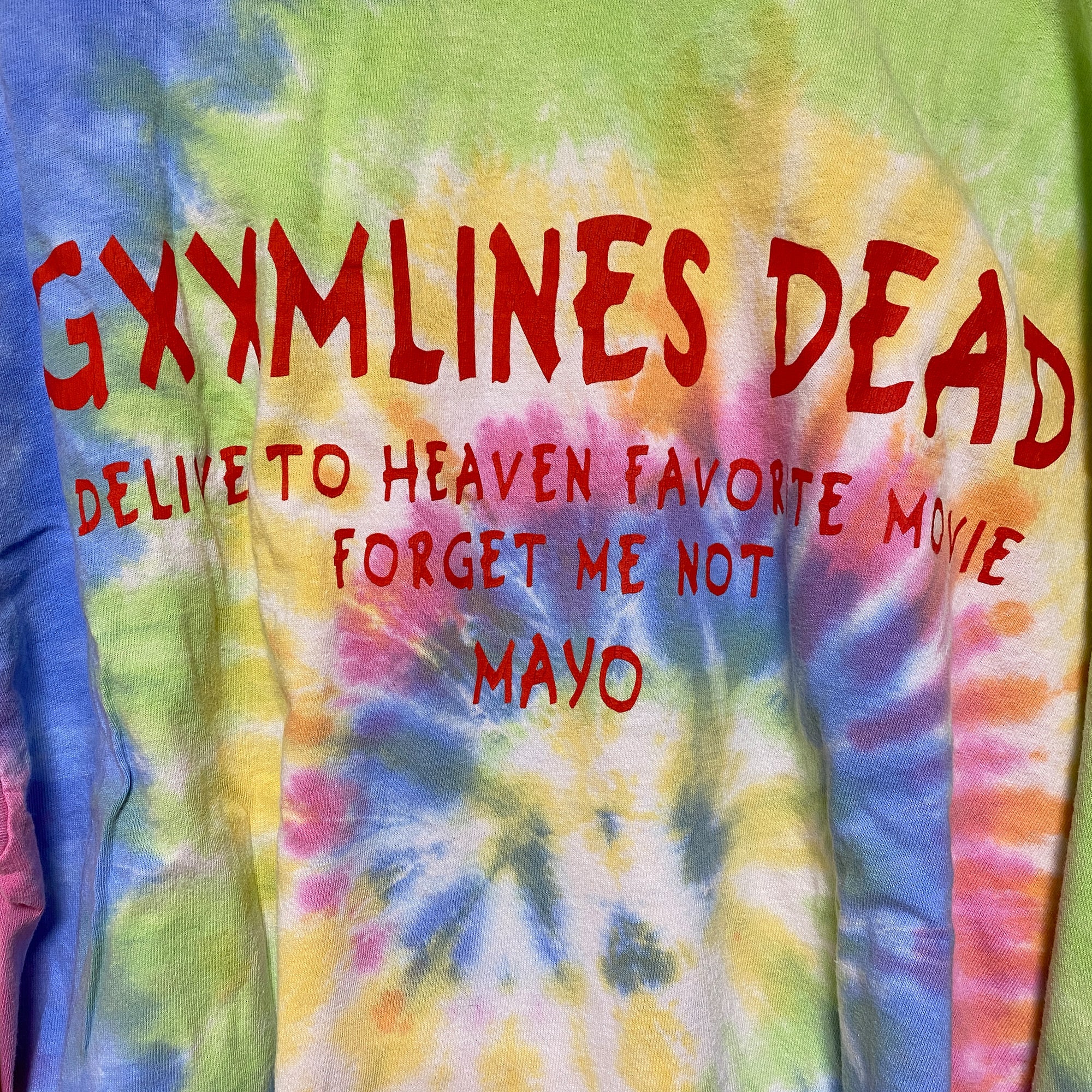 GRATEFUL MAYO Long Sleeve Tee - TIE DYE ETERNITY