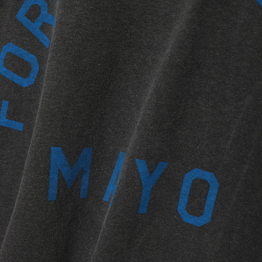 Forget Me Not LOGO Long Sleeve Tee - FADE BLACK