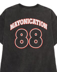 MAYONICATION Short Sleeve Tee - FADE BLACK