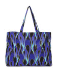 MAYO × SALOOM Fire Patterned Sauna Bag - BLUE / GREEN