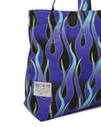 MAYO × SALOOM Fire Patterned Sauna Bag - BLUE / GREEN