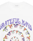 GRATEFUL MAYO Tee - WHITE