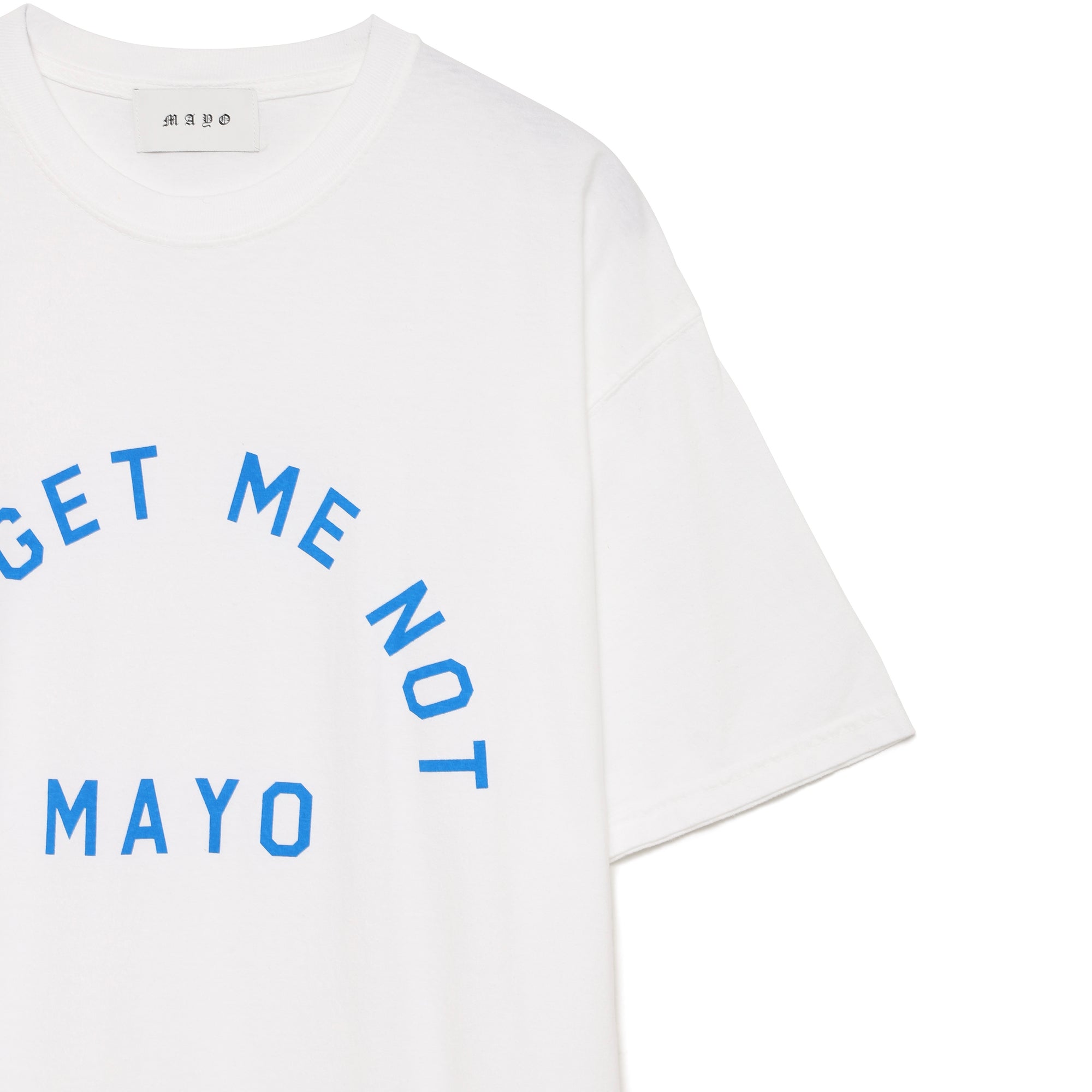 Forget Me Not LOGO Short Sleeve Tee - WHITE