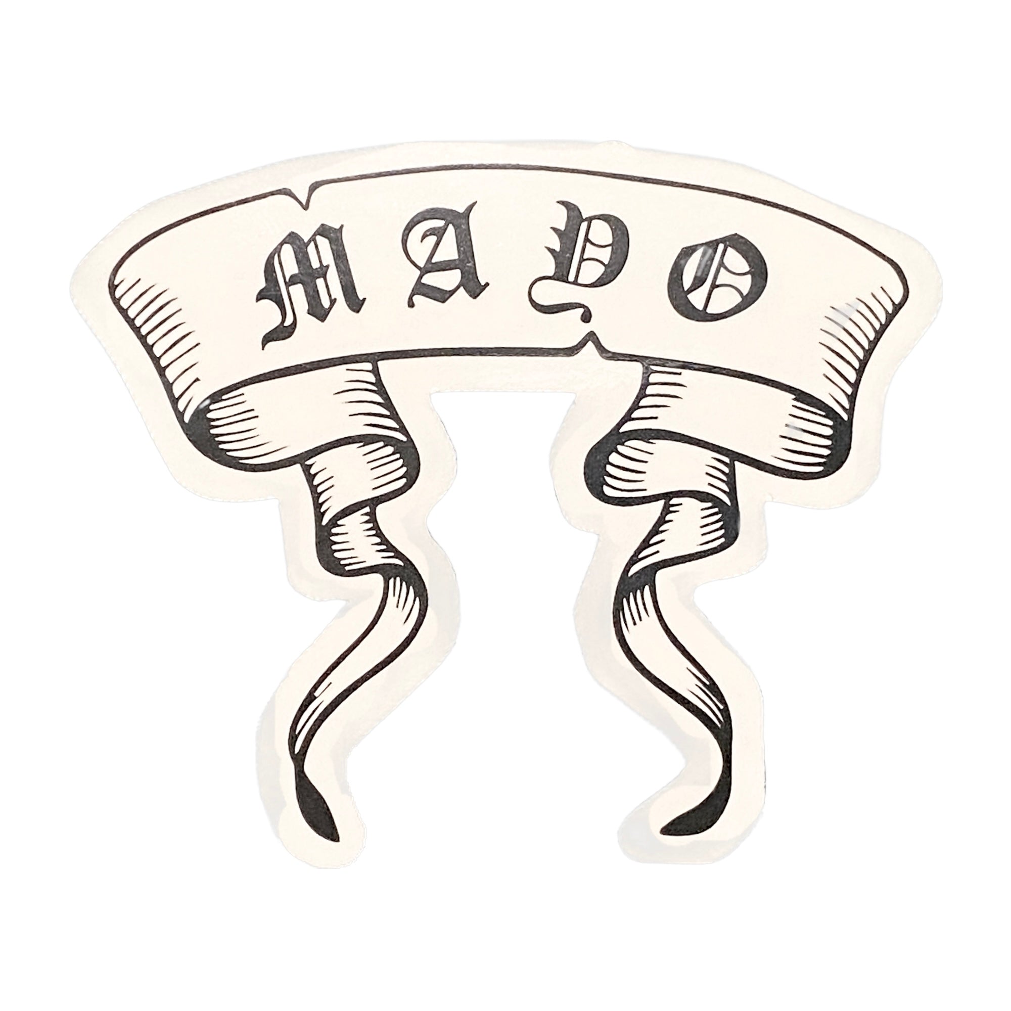 MAYO LOGO RIBBON Sticker