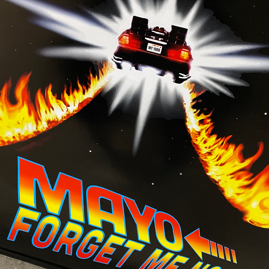 BACK TO THE MAYO POSTER