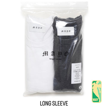 MAYO Set of 2 Pac Long sleeve Tee Type03 - HARD WASH / RIGHT WASH