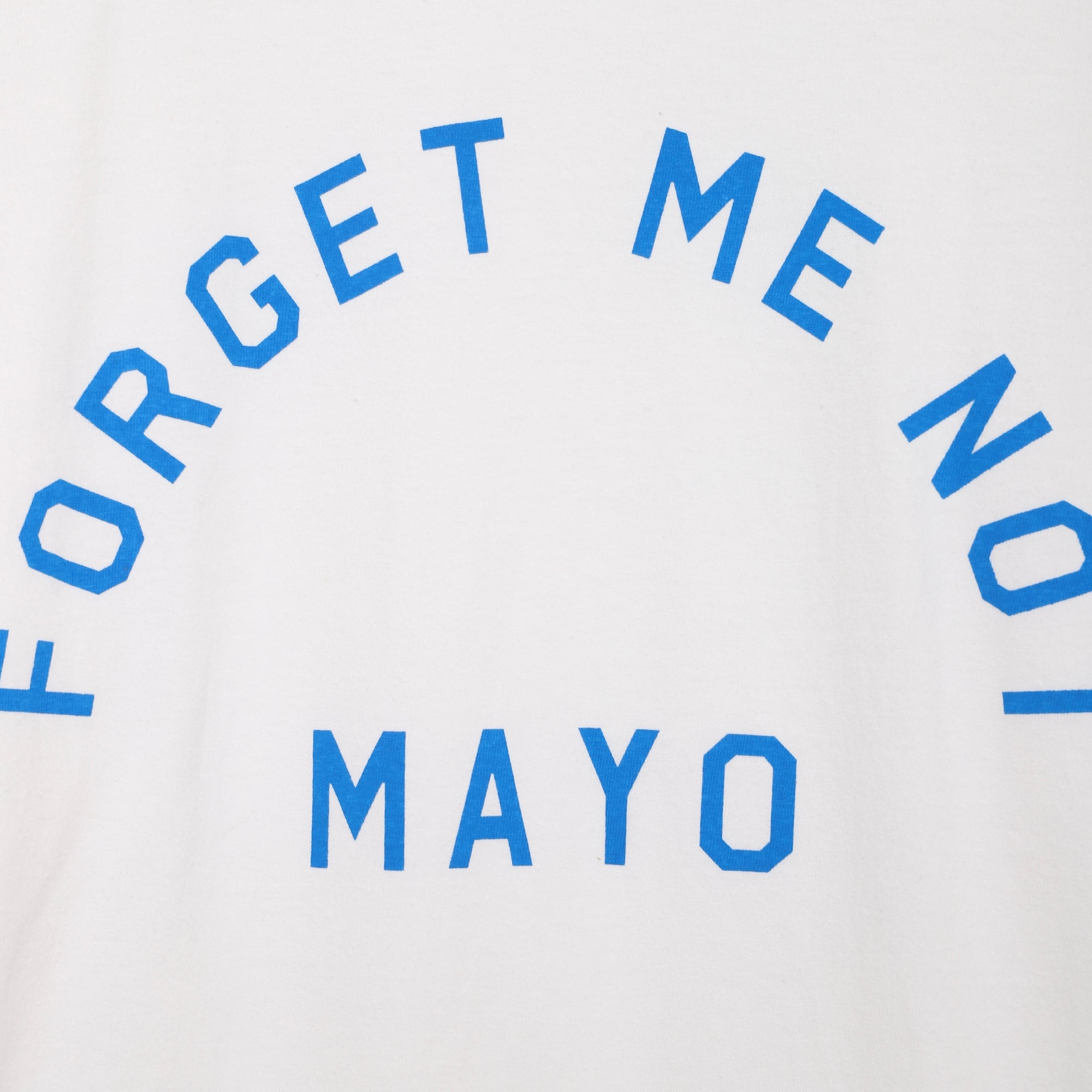 Forget Me Not LOGO Short Sleeve Tee - WHITE