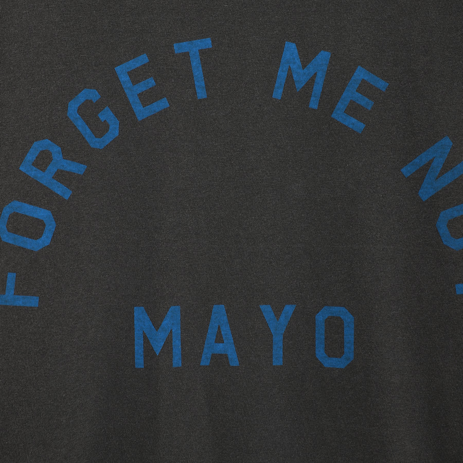 Forget Me Not LOGO Short Sleeve Tee - FADE BLACK