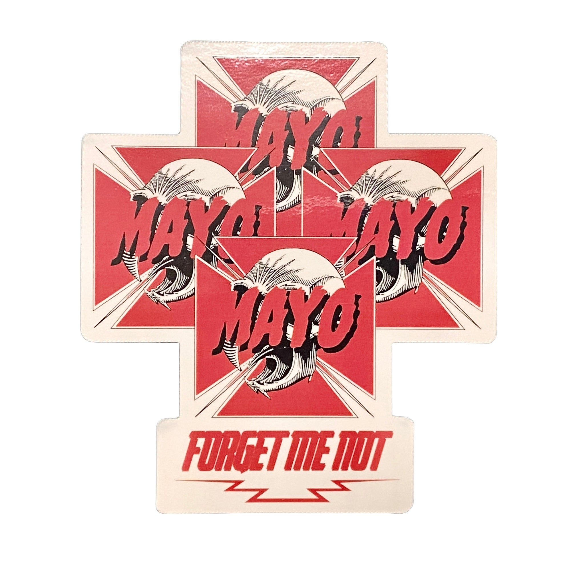 MAYO IRON CROSS Sticker