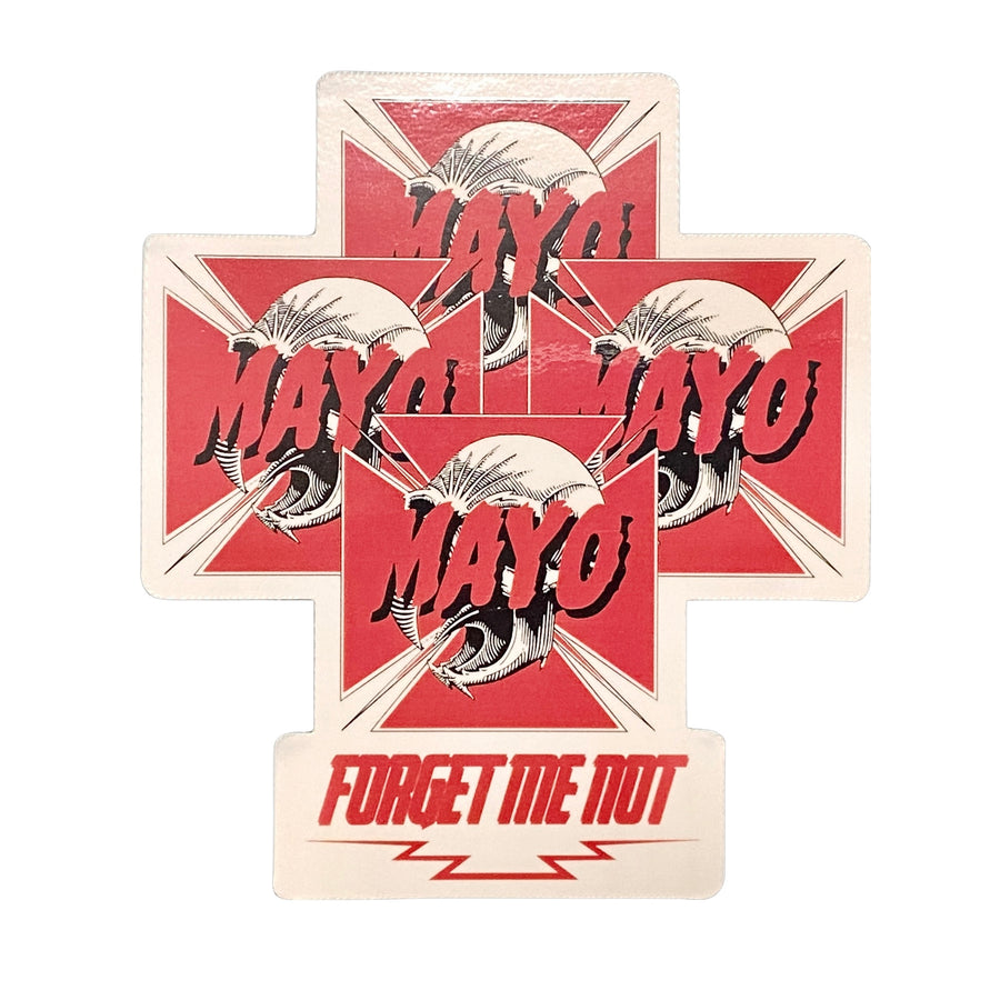MAYO IRON CROSS Sticker