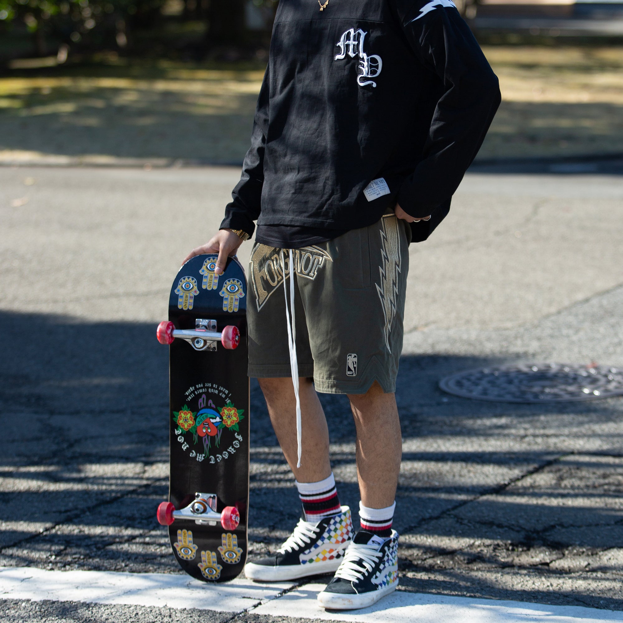 MAYO RIP HEART SKATEBOARD